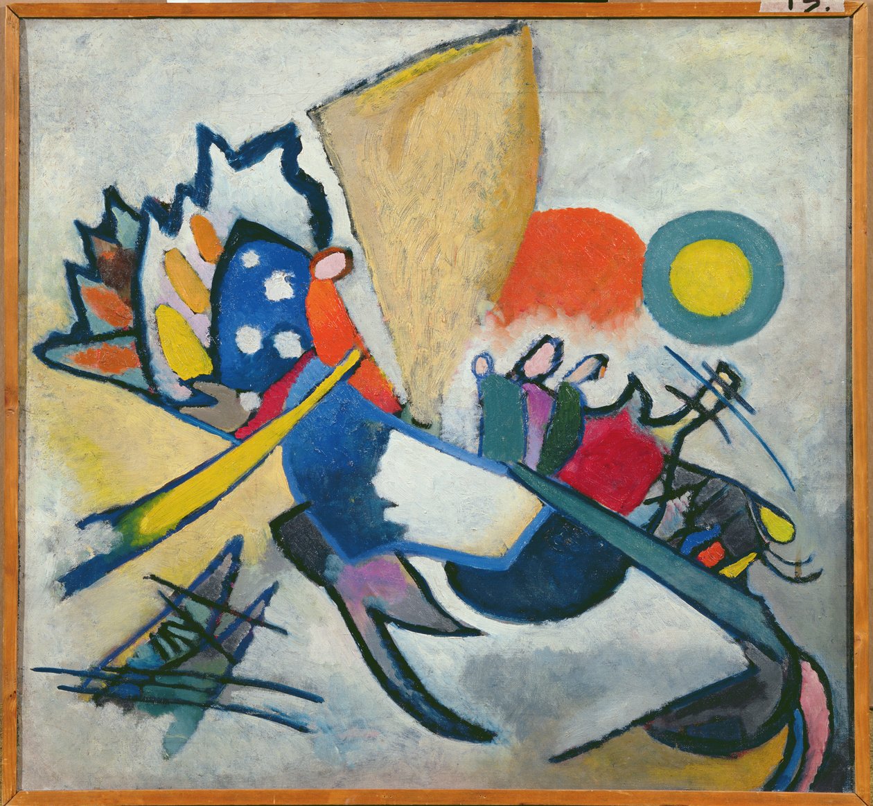 Improvisação 209, 1917 de Wassily Kandinsky