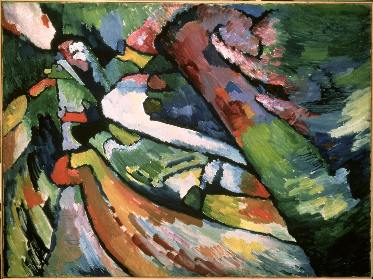 Improvisação VII, 1910 de Wassily Kandinsky