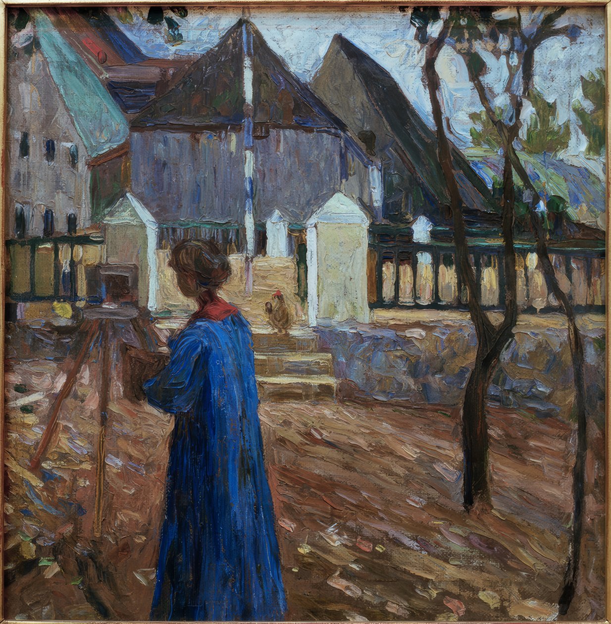Kallmünz - pintura de Gabriele Münter II de Wassily Kandinsky