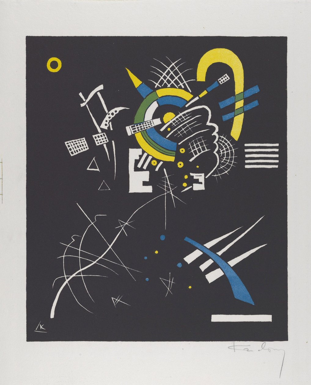Mundos Pequenos VII (Pequenos Mundos VII), 1922 de Wassily Kandinsky