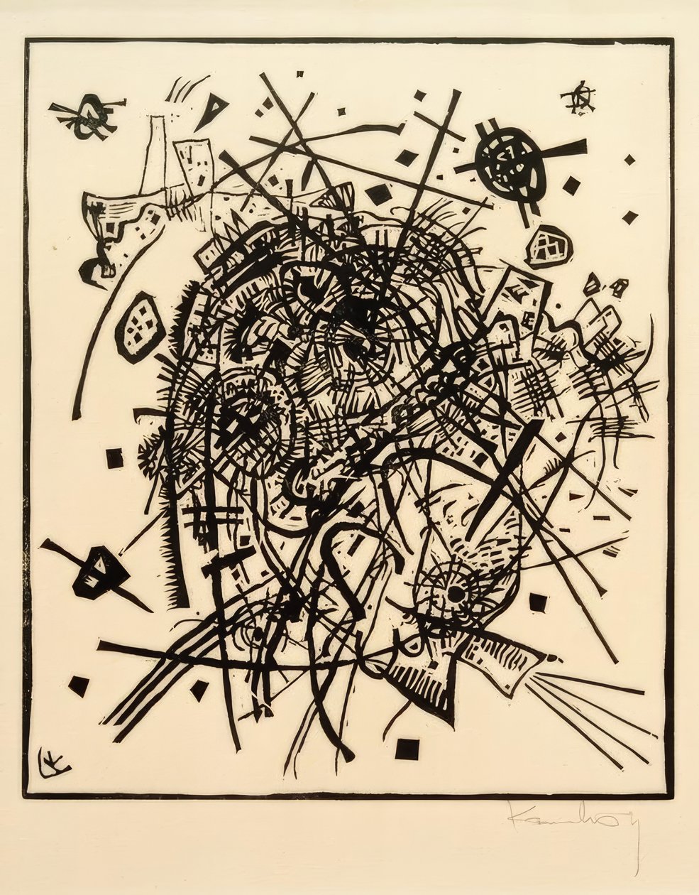 Mundos Pequenos VIII de Wassily Kandinsky