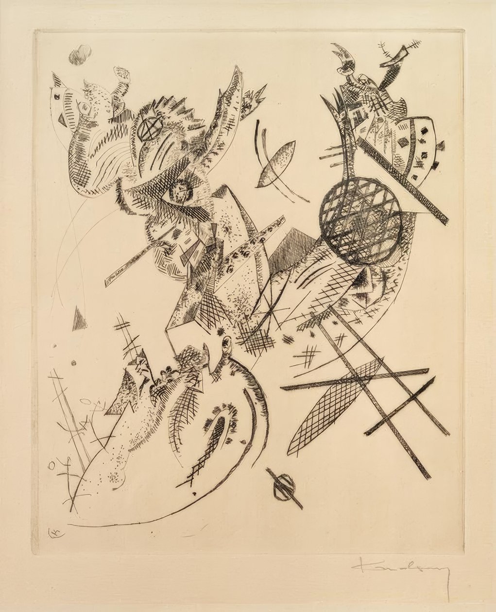 Mundos Pequenos XII de Wassily Kandinsky