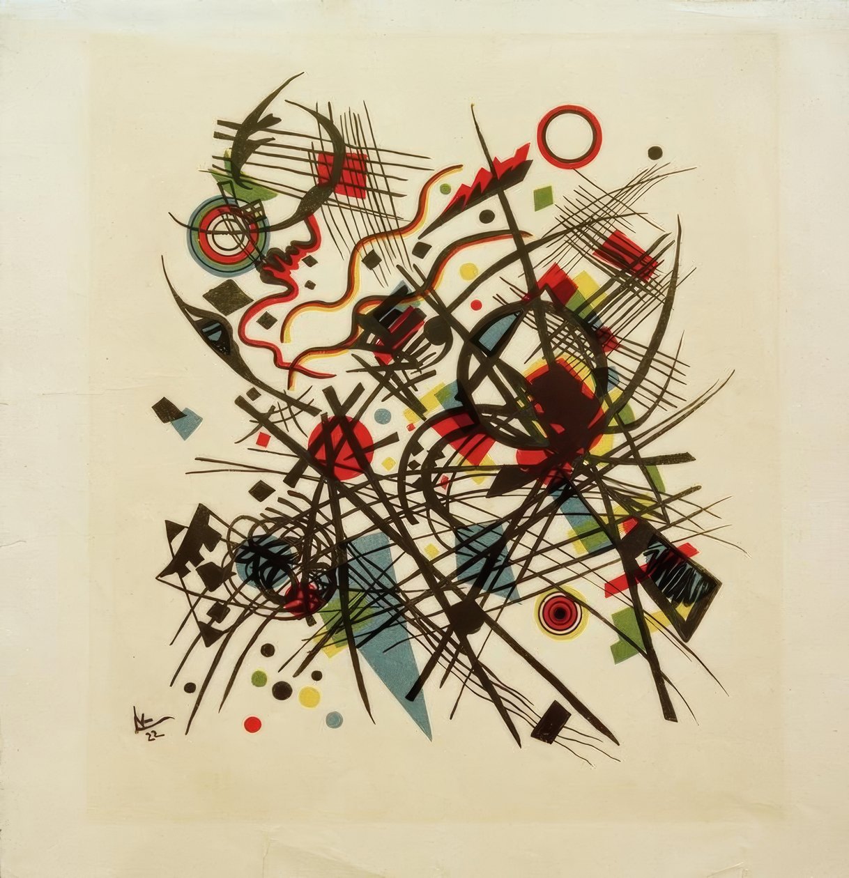 composição de Wassily Kandinsky