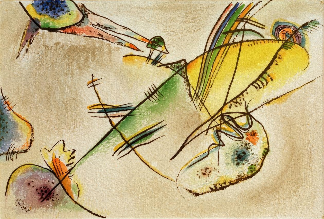 Composição B de Wassily Kandinsky