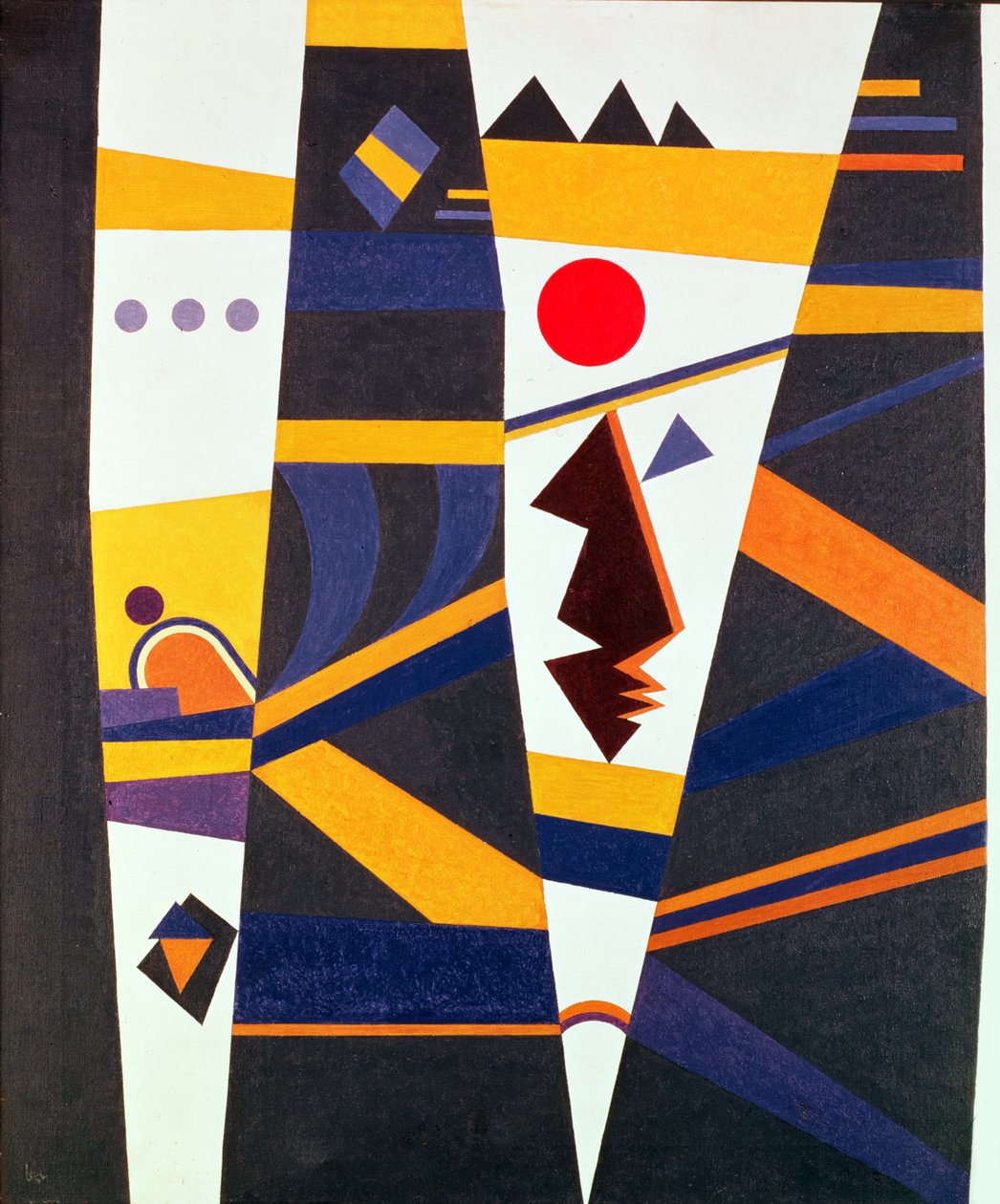 Ligação, 1932 de Wassily Kandinsky