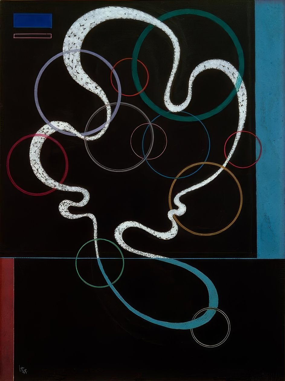 Linha com acompanhamento de Wassily Kandinsky