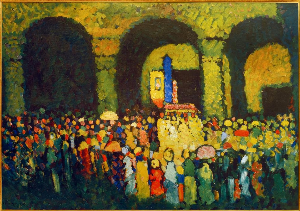 Ludwigskirche em Munique de Wassily Kandinsky
