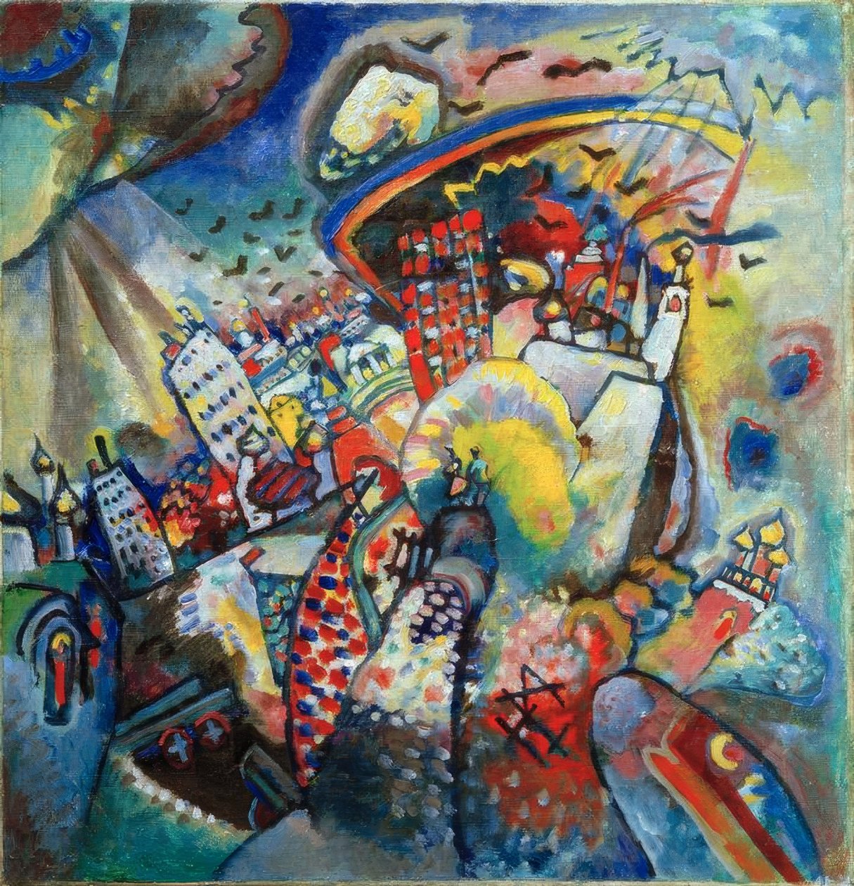 Moscow I de Wassily Kandinsky