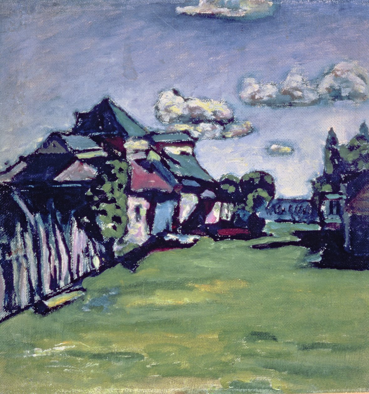 Perto de Moscou de Wassily Kandinsky