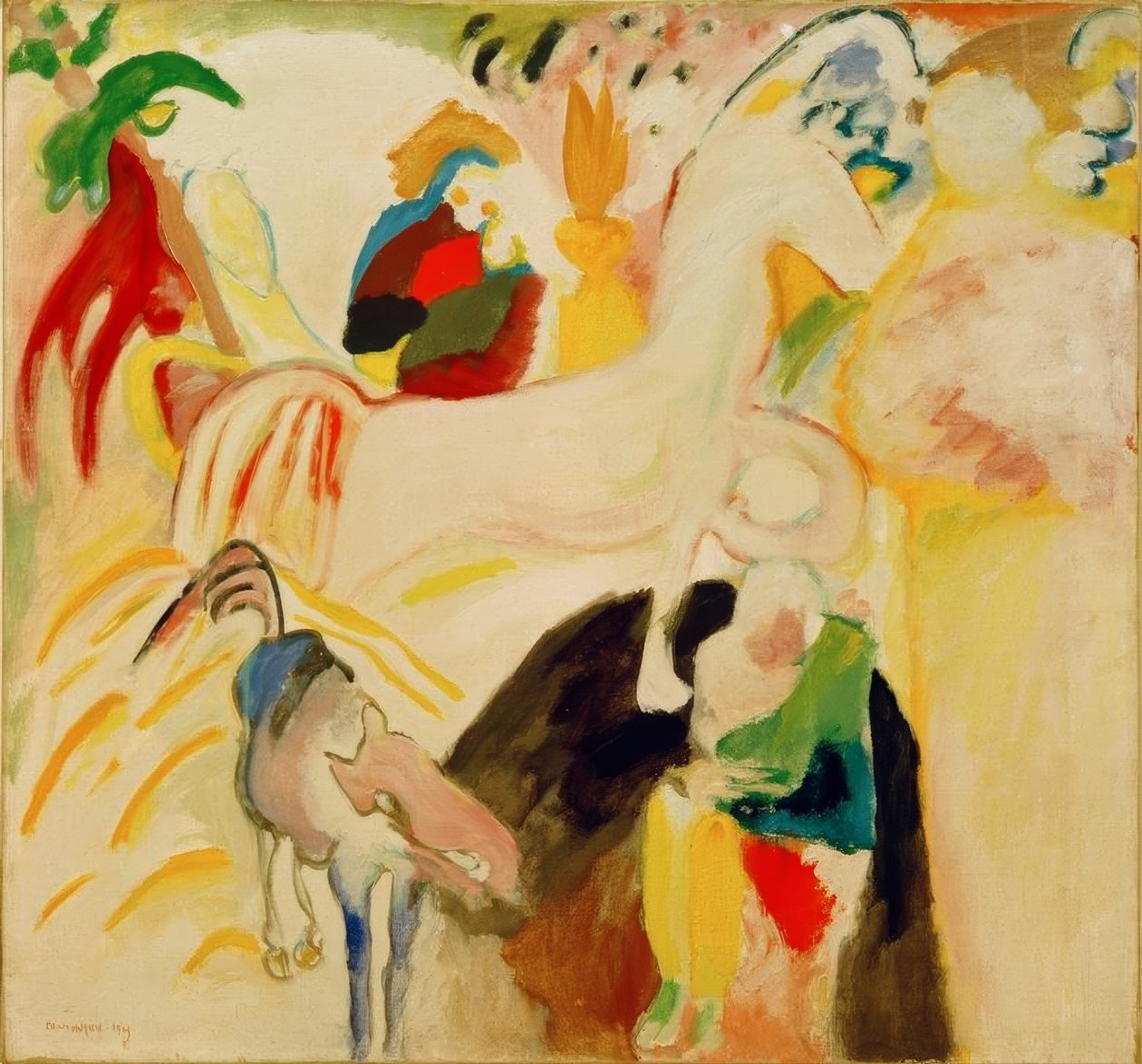 cavalos de Wassily Kandinsky