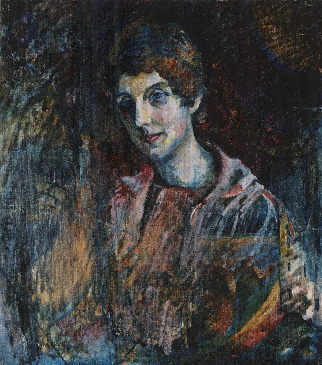 Retrato de Nina Kandinsky de Wassily Kandinsky