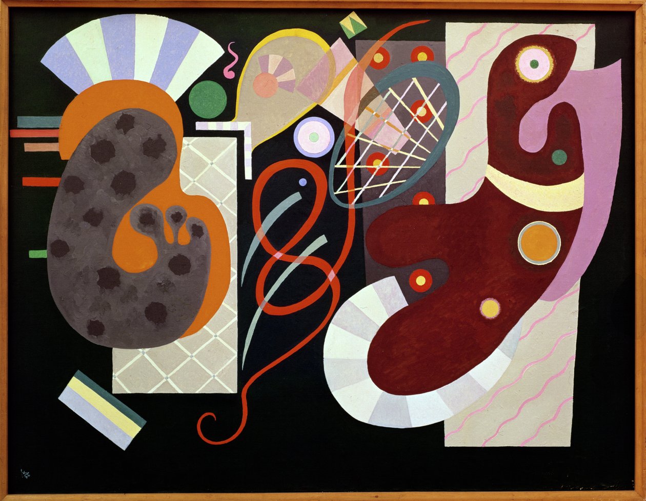 Nó Vermelho, 1936 de Wassily Kandinsky