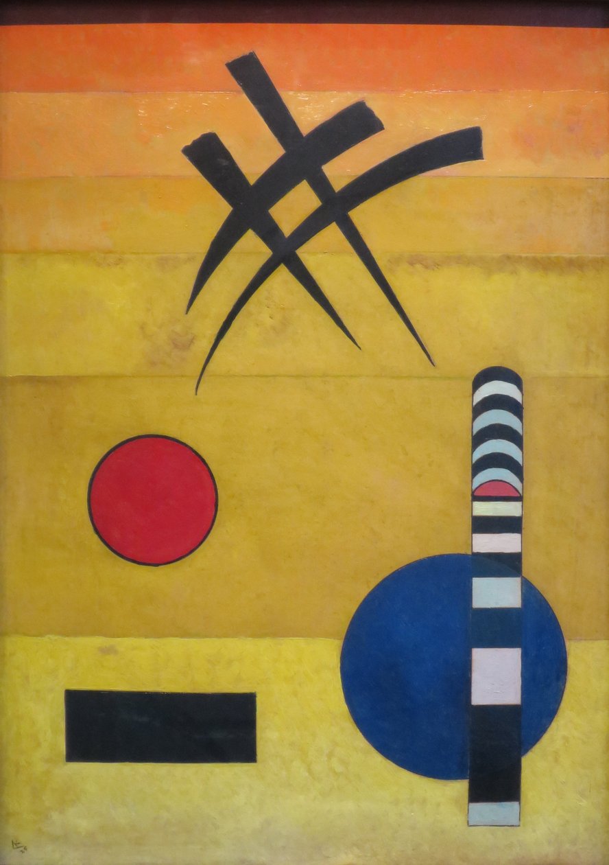 Placa de Wassily Kandinsky