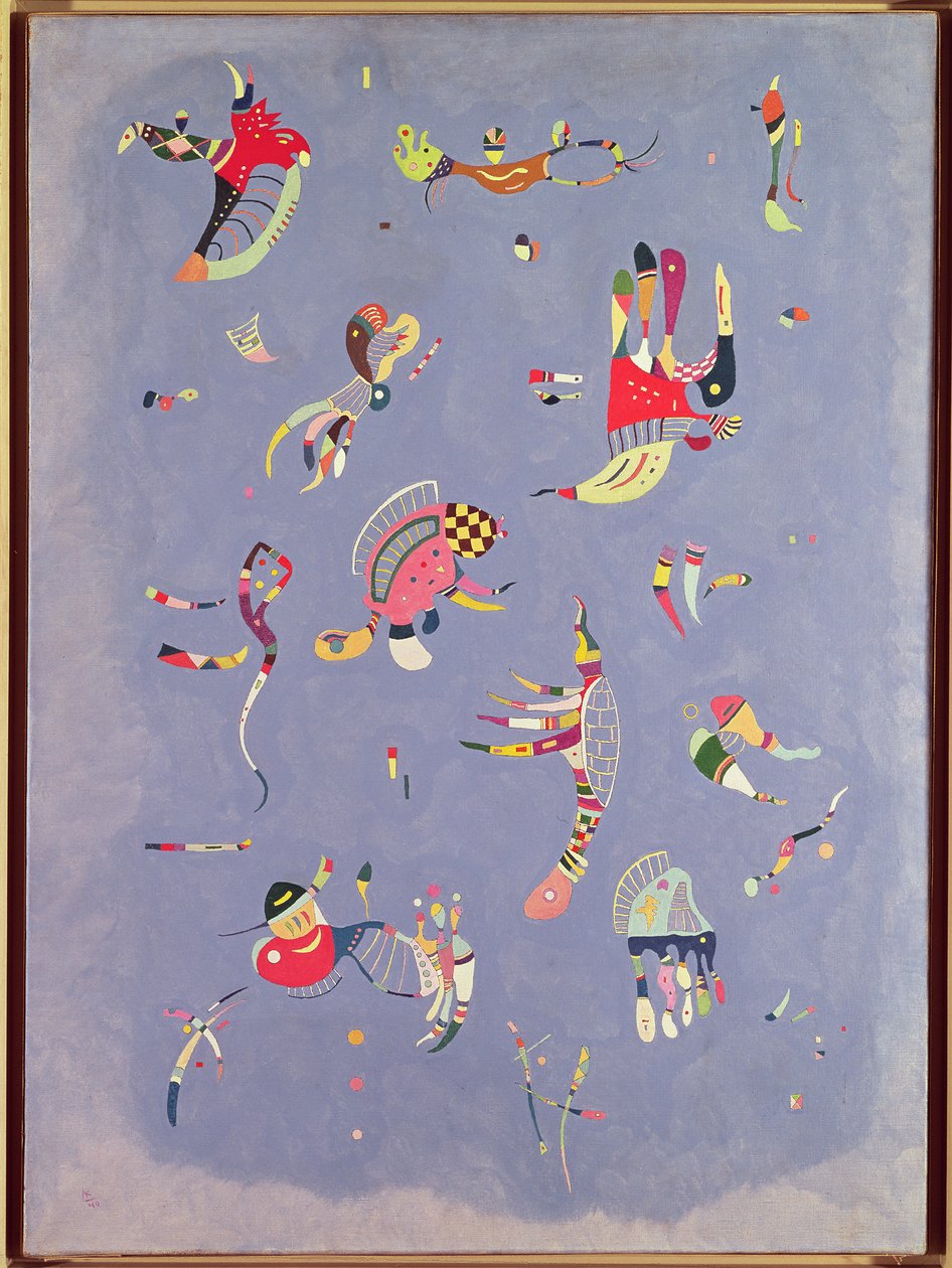 Céu azul, 1940 de Wassily Kandinsky