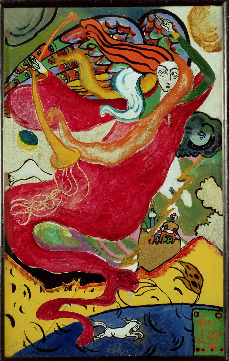 São Gabriel, 1911 de Wassily Kandinsky