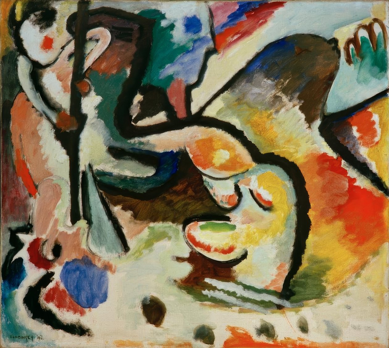 St. Georg III de Wassily Kandinsky