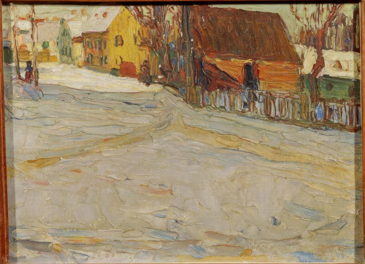 paisagem da cidade de Wassily Kandinsky