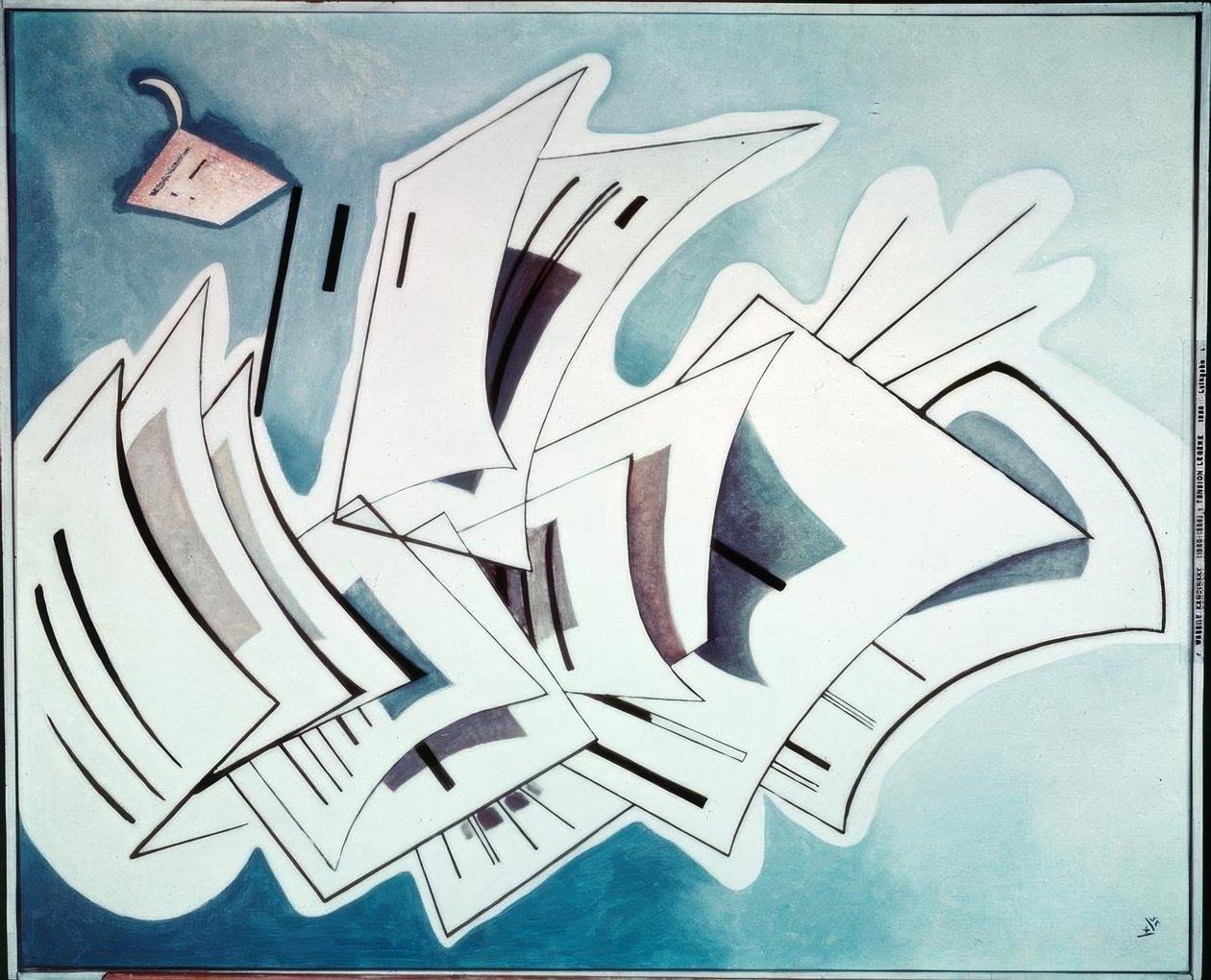 Tensão leve de Wassily Kandinsky