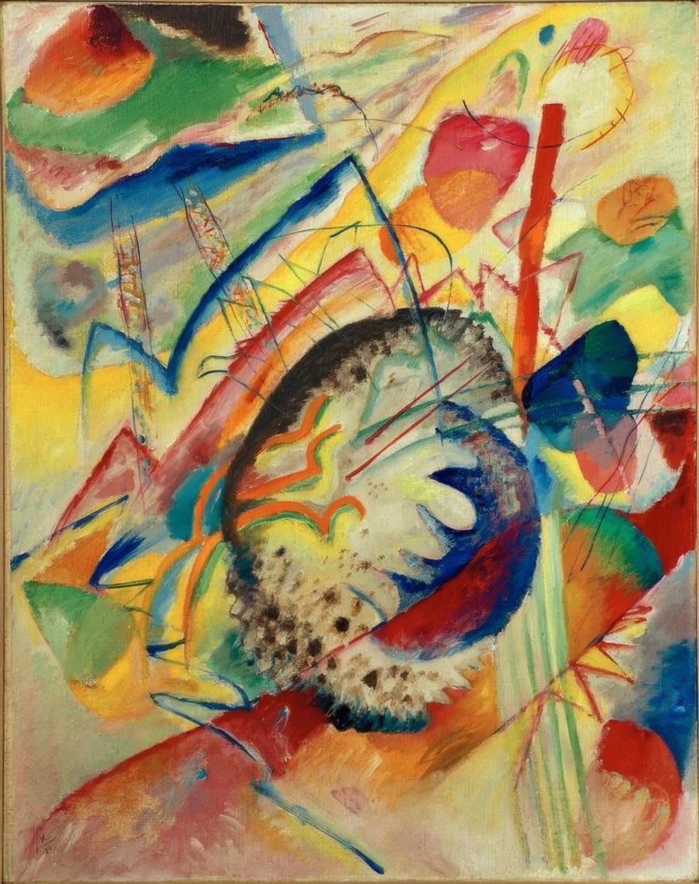 Improvisação sem nome II de Wassily Kandinsky