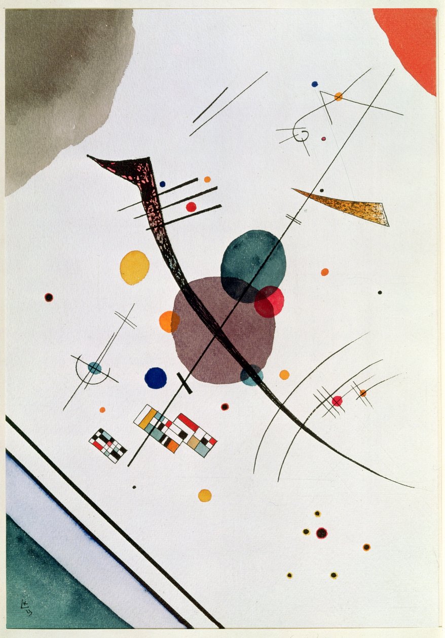 Sem título, 1923 de Wassily Kandinsky