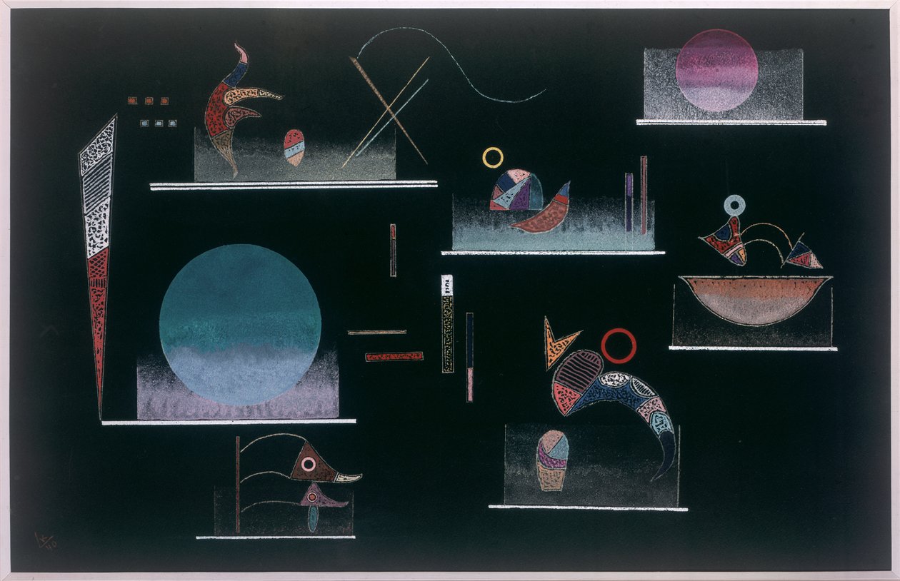 Sem título, 1940 de Wassily Kandinsky