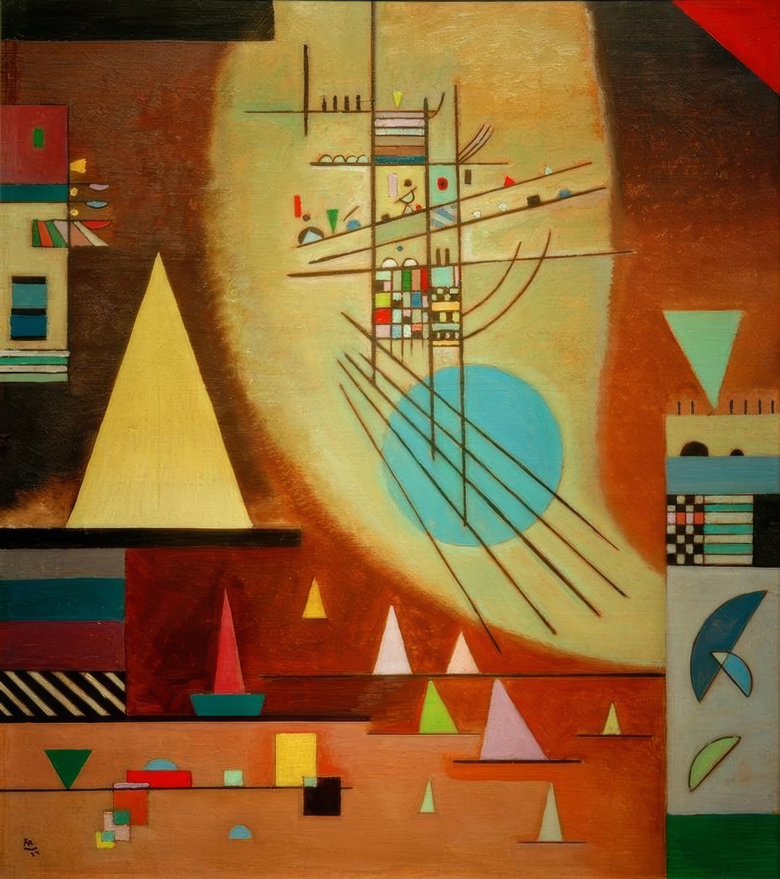 se calam de Wassily Kandinsky