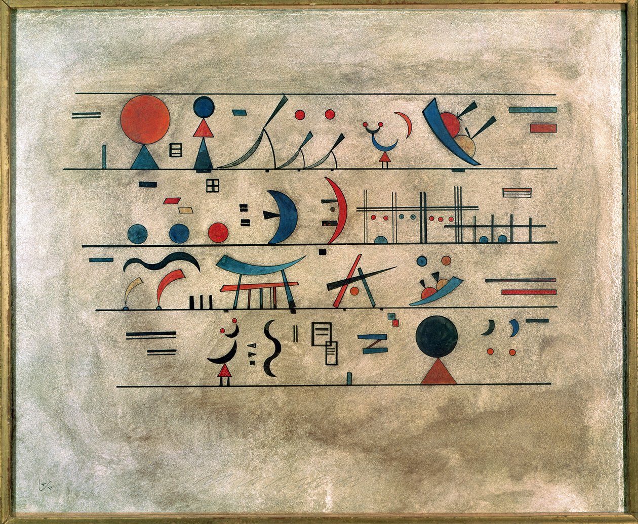 Série de personagens, 1931 de Wassily Kandinsky