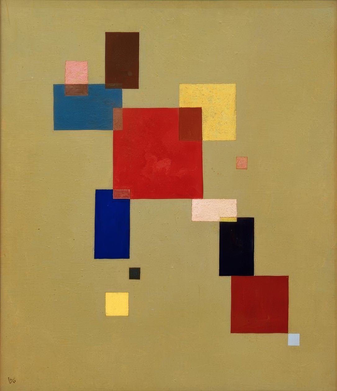 13 retângulos de Wassily Kandinsky