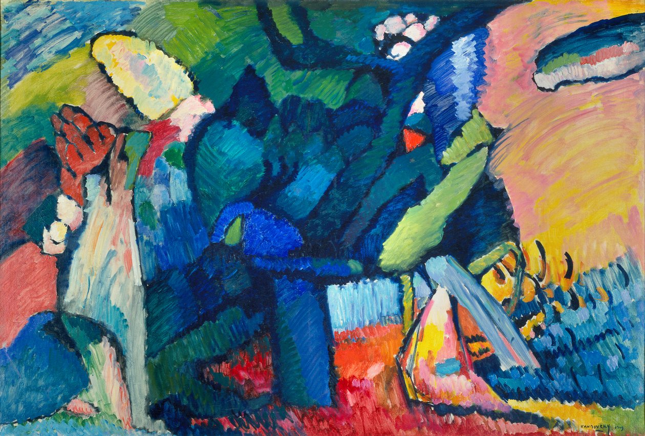 V.V. Kandinsky. Improvisação No. 4 (2024) de Wassily Kandinsky
