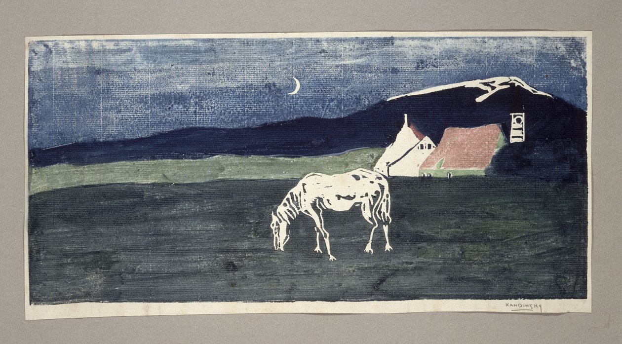 Crepúsculo Crepúsculo, 1904. de Wassily Kandinsky