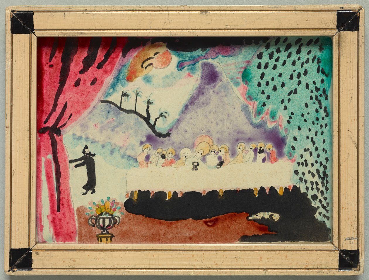 Ceia do Senhor de Wassily Kandinsky