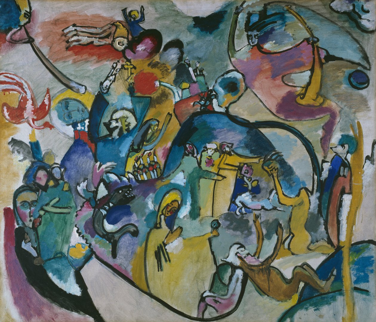 Todos os Santos II de Wassily Kandinsky