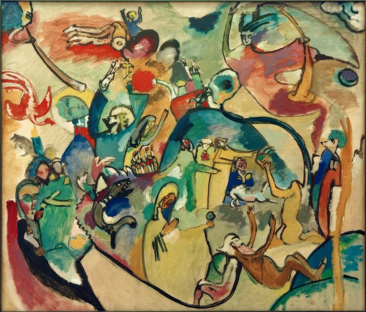 Todos os Santos II de Wassily Kandinsky