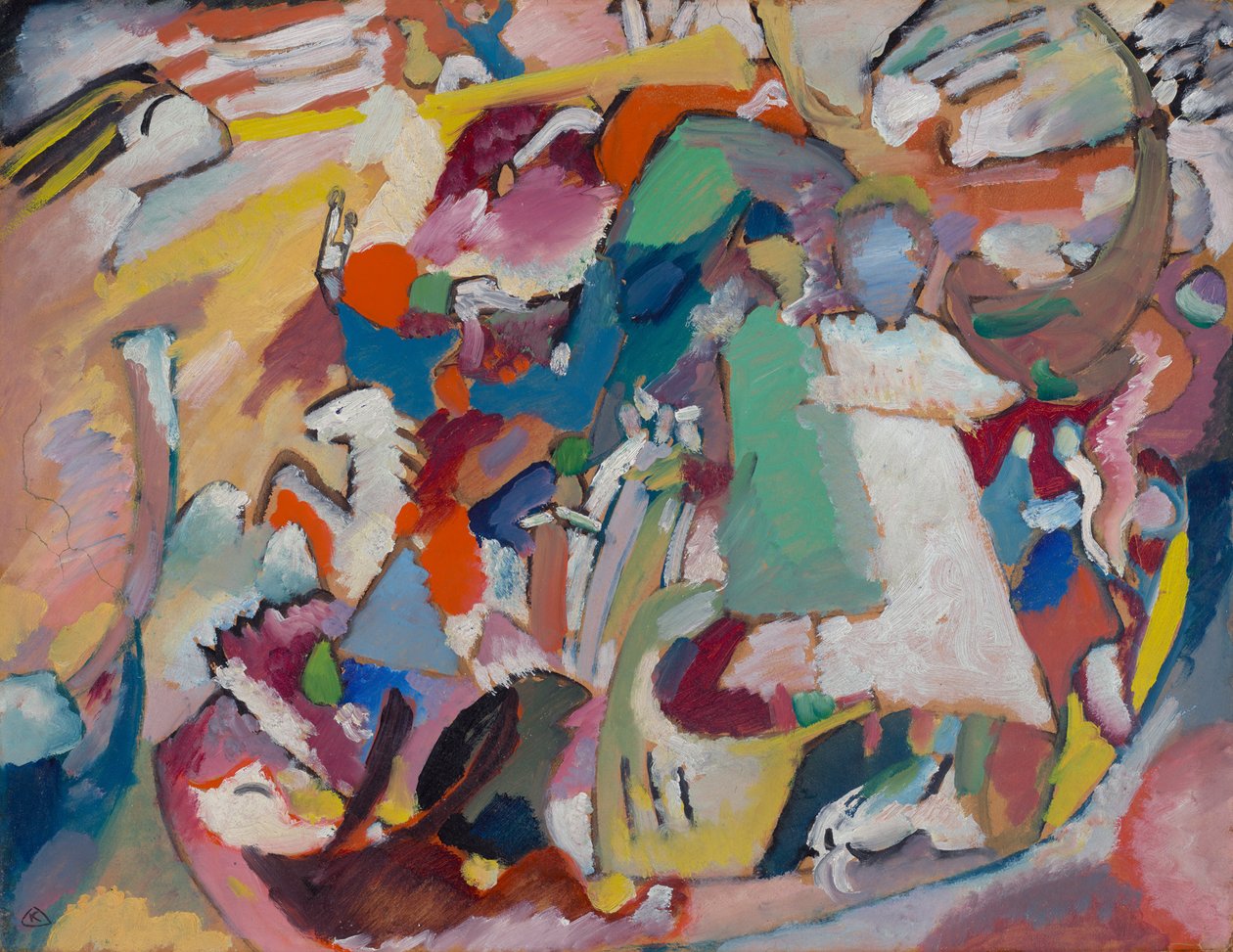 Todos os Santos I de Wassily Kandinsky