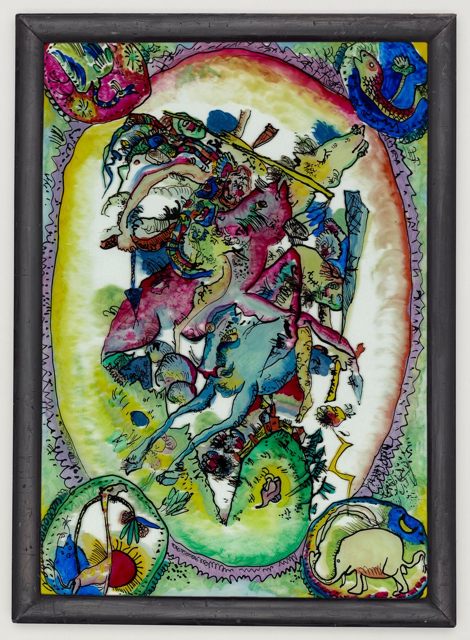 Cavaleiros Apocalípticos II de Wassily Kandinsky