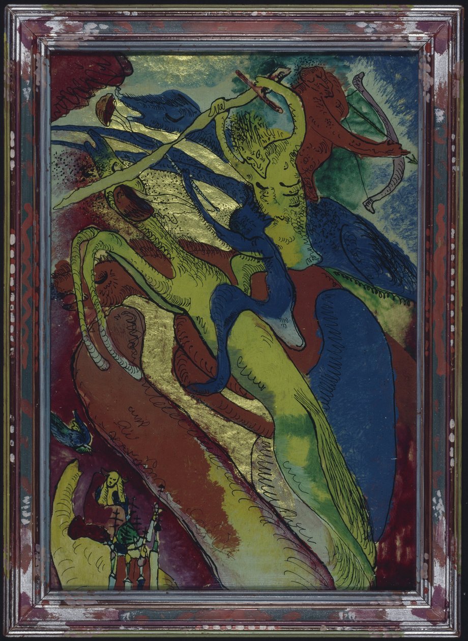 Cavaleiros Apocalípticos I de Wassily Kandinsky