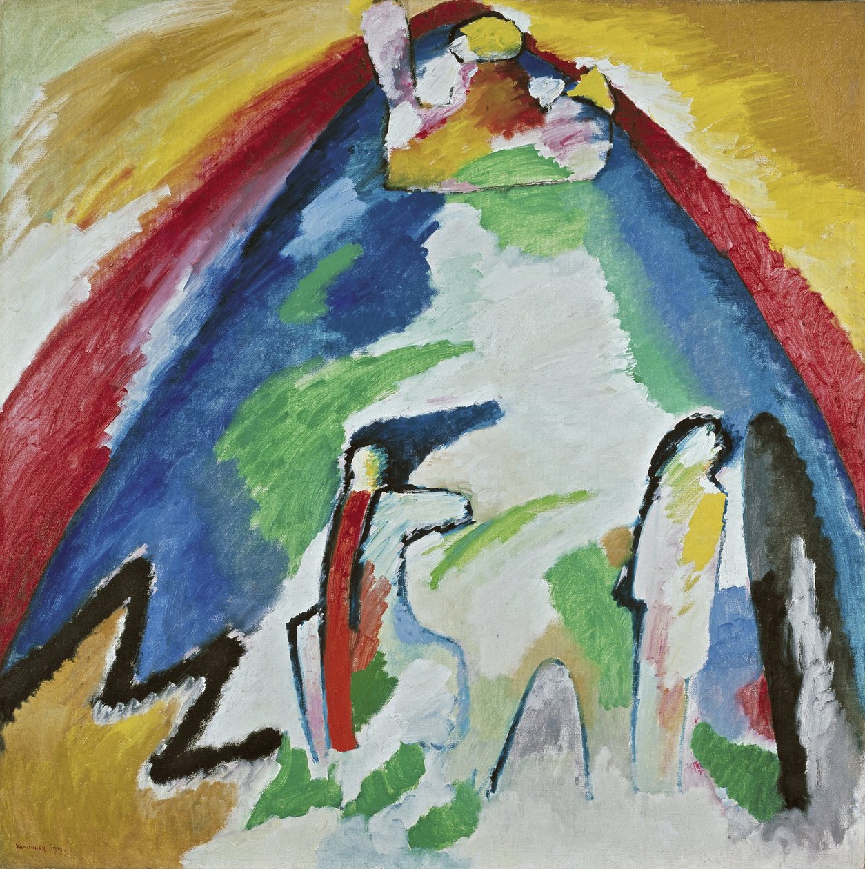 Montanha de Wassily Kandinsky
