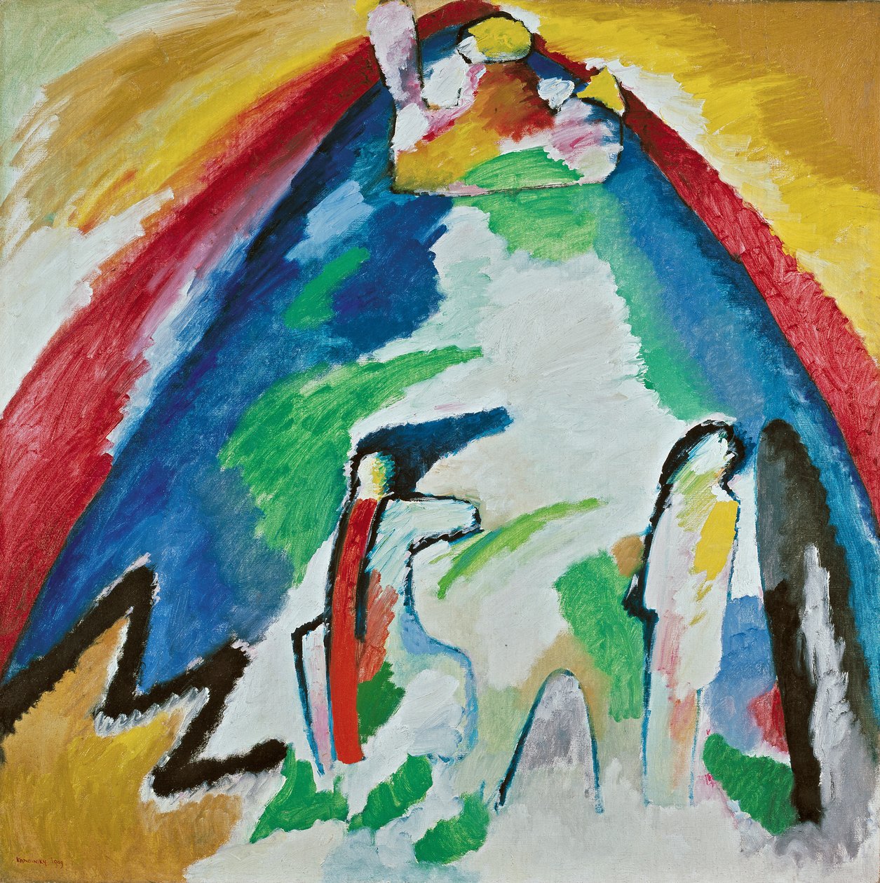 Montanha de Wassily Kandinsky