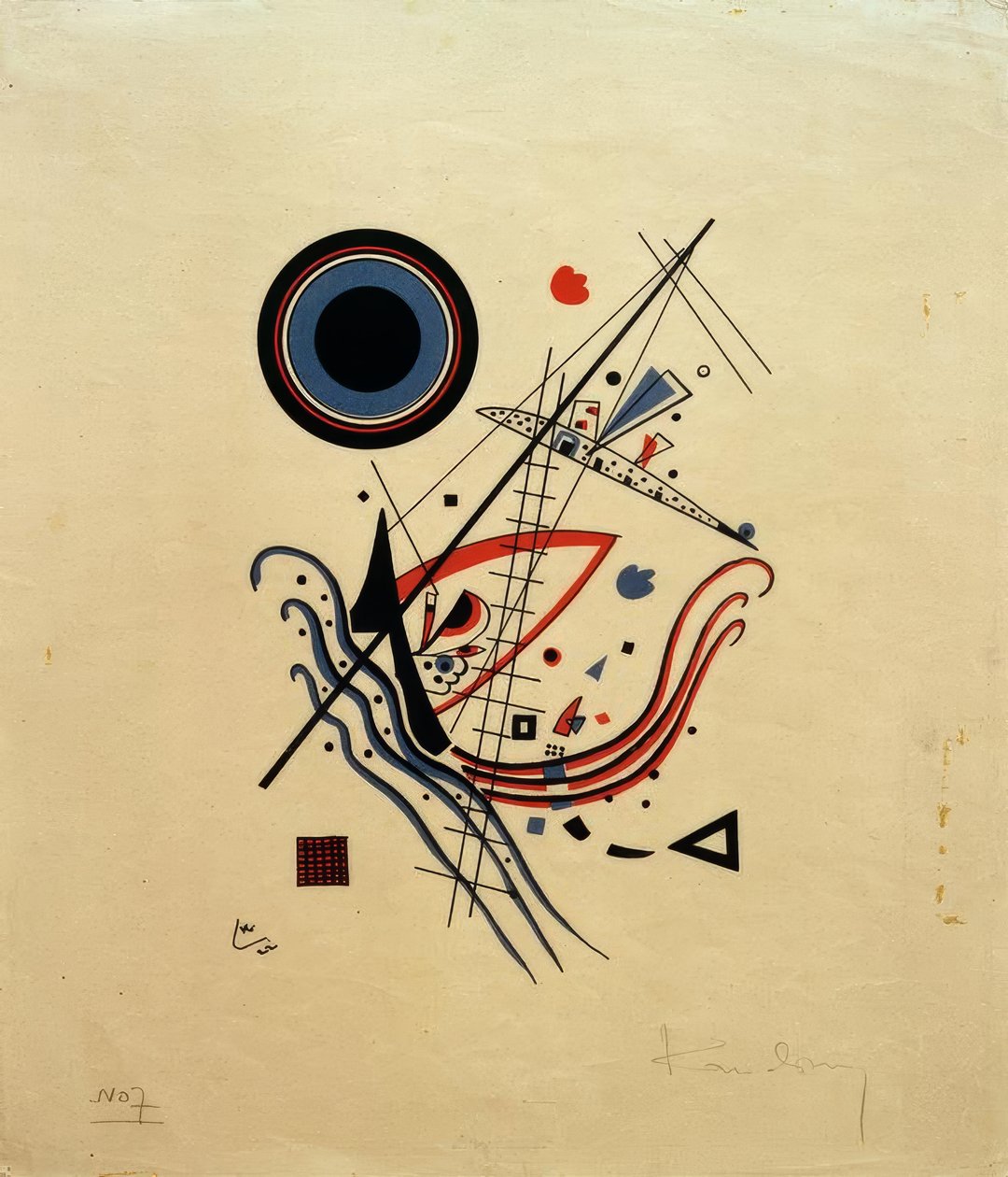 azul de Wassily Kandinsky