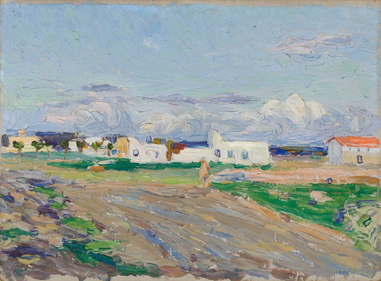 Vista do Hotel St. Georges, Tunes de Wassily Kandinsky