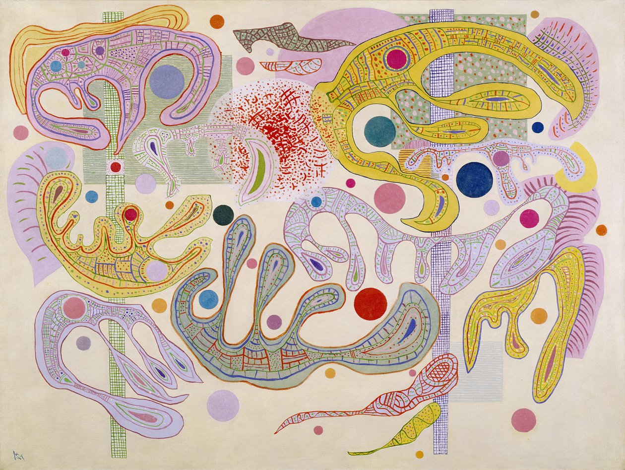 Formas caprichosas Forma capricieuses, 1937 de Wassily Kandinsky