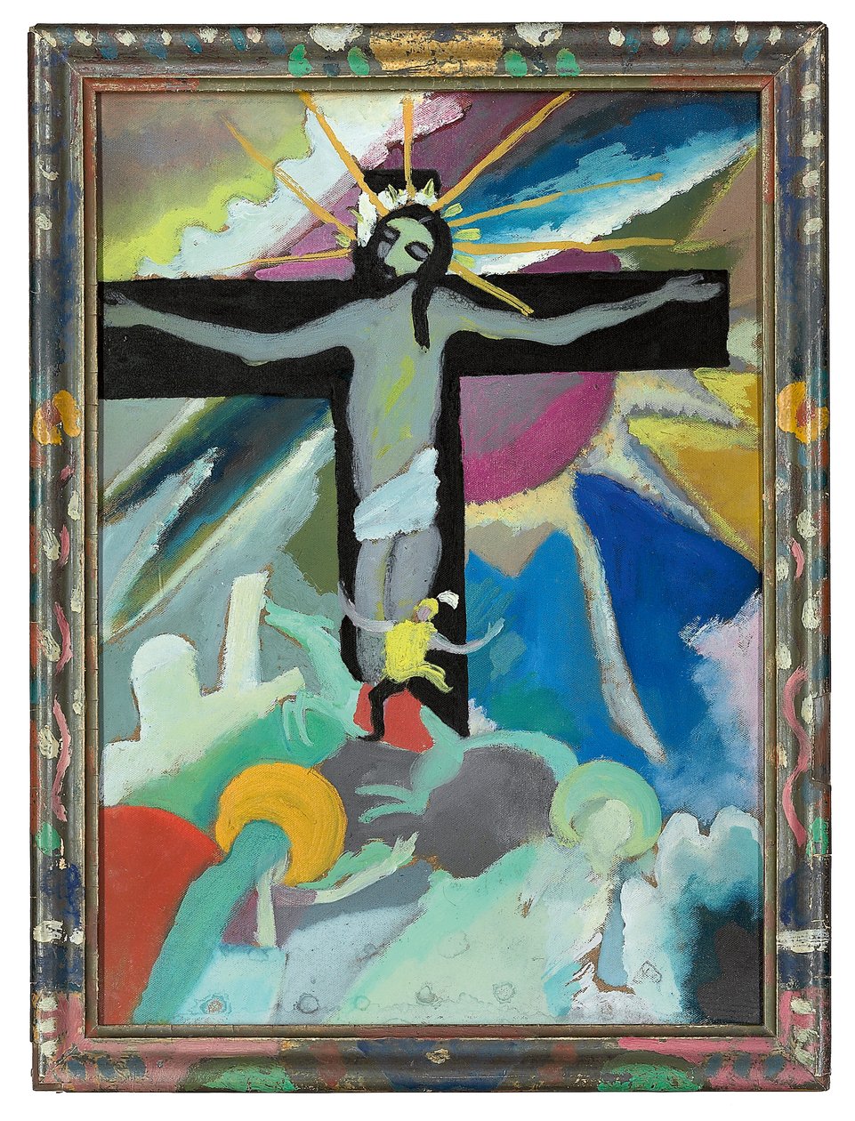 Cristo crucificado; Cristo crucificado de Wassily Kandinsky