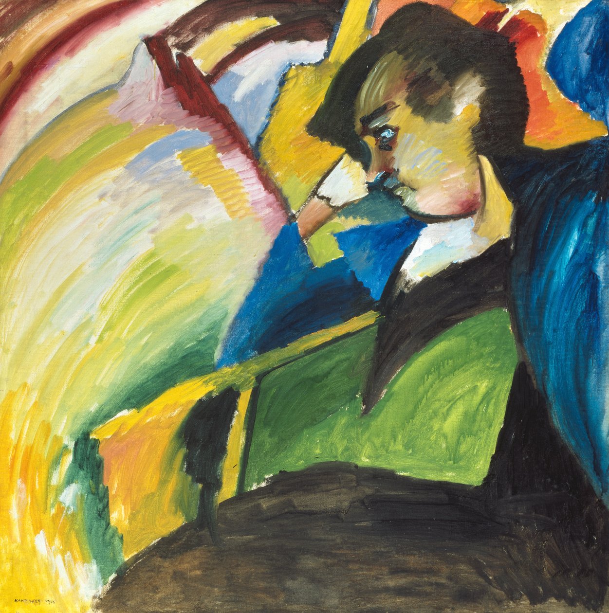 Dama de Wassily Kandinsky