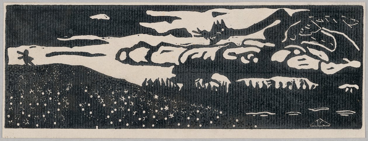 O Dragão (Segundo Estado) de Wassily Kandinsky