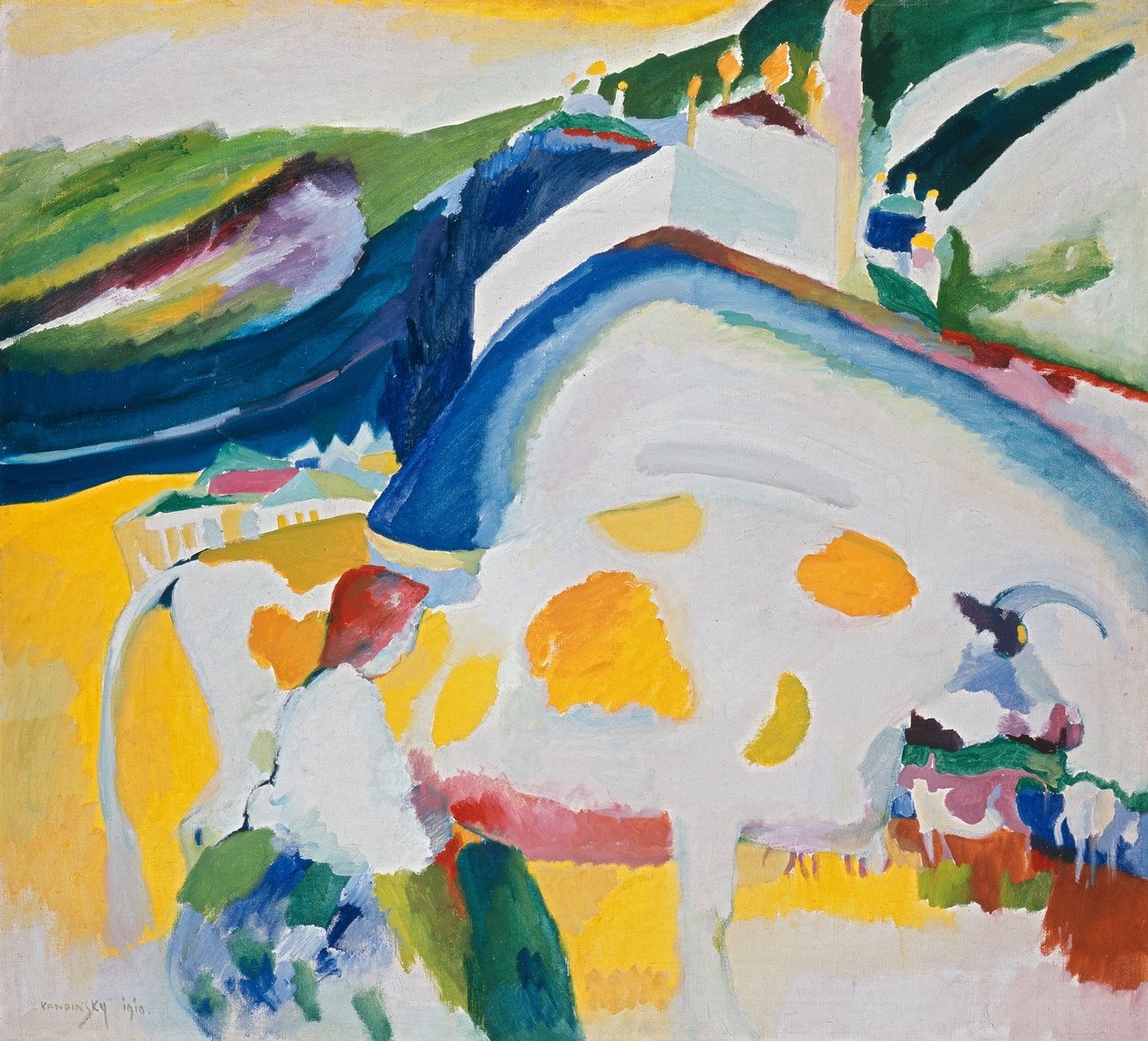 A vaca de Wassily Kandinsky