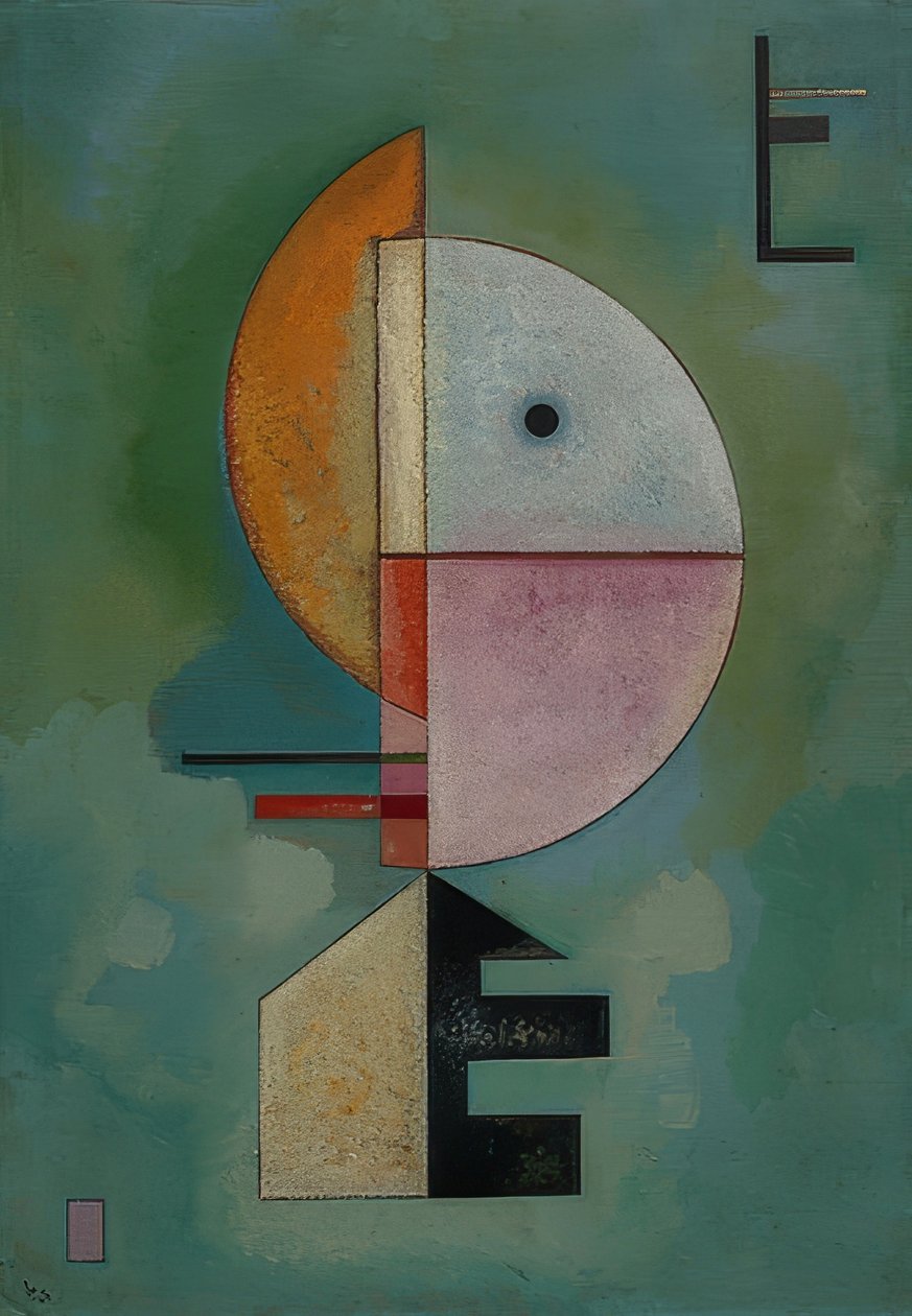 Para cima. 1929 de Wassily Kandinsky