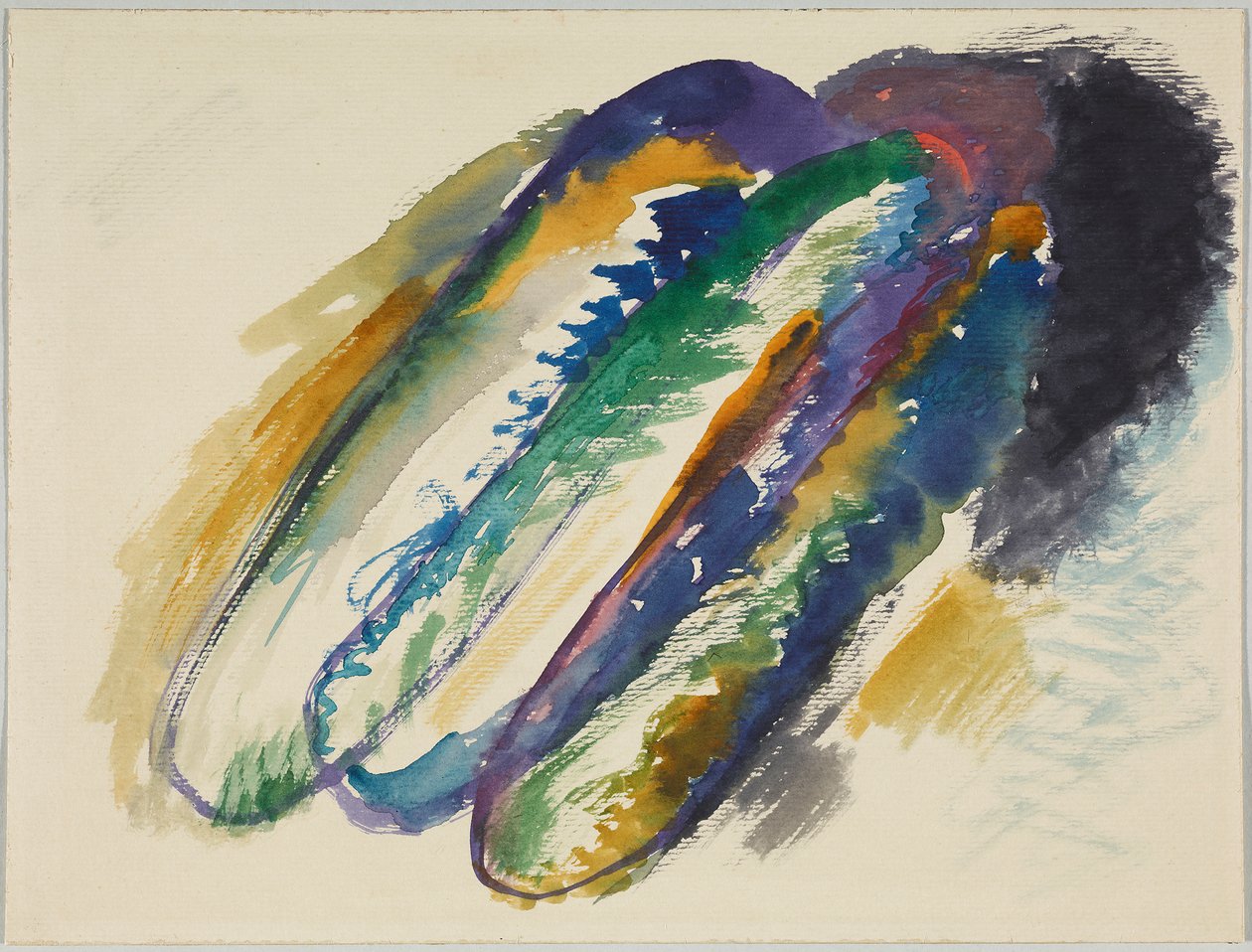 Esboço para «Composição VII» de Wassily Kandinsky