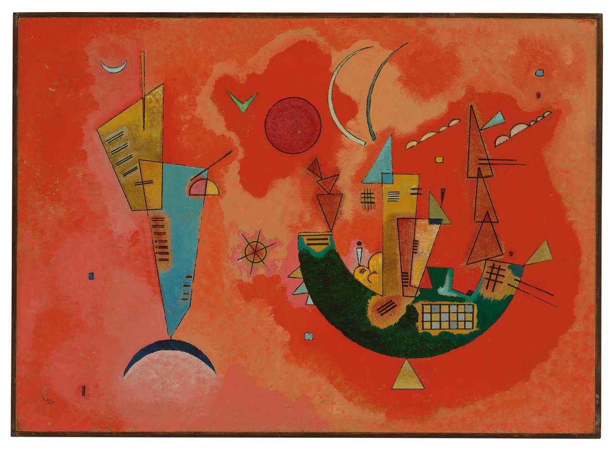A favor e contra de Wassily Kandinsky