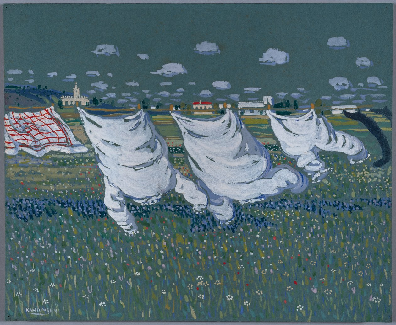 Primavera, cerca de 1904 de Wassily Kandinsky