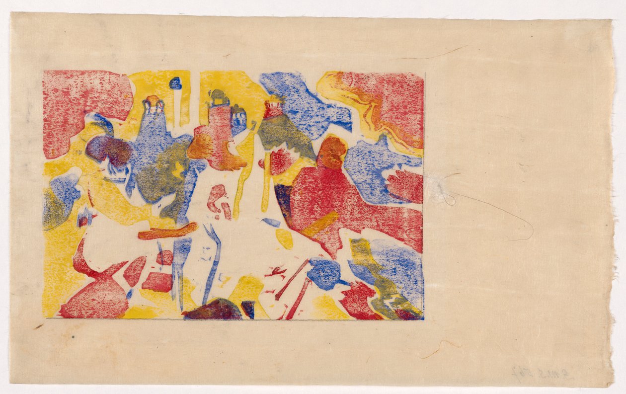 Für Klänge S. 29 (schlechter Druck) de Wassily Kandinsky